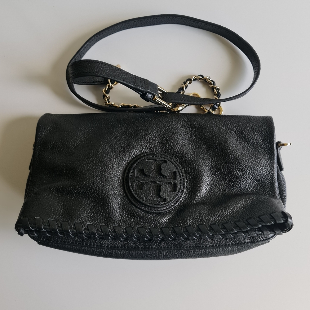 Tory Burch Black Leather Crossbody Bag - Picture 3 of 17